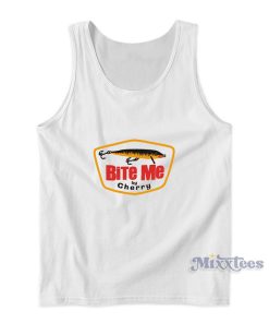 Bite Me Baby Cherry Tank Top For Unisex