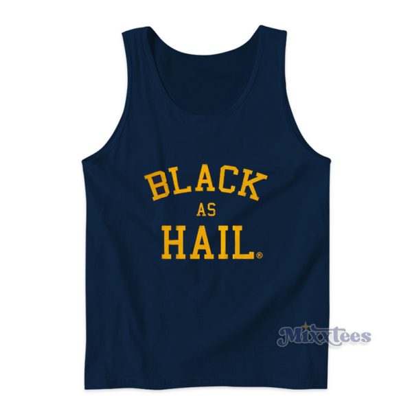 Black As Hail Jalen Rose Tank Top Black As Hail Jalen Rose Tank Top