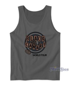 Black Canary World Tour Tank Top For Unisex