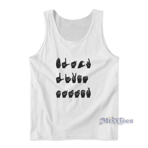 Black Lives Matter Symbol Tank Top for Unisex