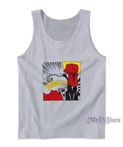 Black Power Tank Top For Unisex Black Power Tank Top For Unisex