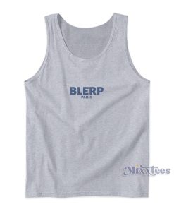 Blerp Paris Tank Top For Unisex Blerp Paris Tank Top For Unisex