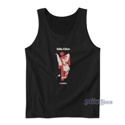 Blohsh Black London Billie Eilish Tank Top