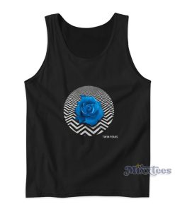 Blue Rose Twin Peaks Tank Top For Unisex Blue Rose Twin Peaks Tank Top For Unisex