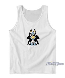 Bluey Halloween Door Hanger Signs Tank Top