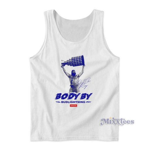 Body By Bud Lightning Sauce Tank Top for Unisex