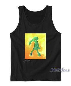 Bold and Brash Painting Squidward Tentacles Tank Top Bold and Brash Painting Squidward Tentacles Tank Top