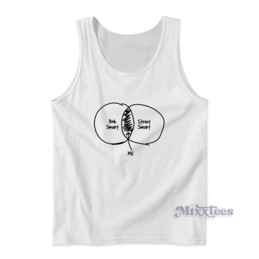 Book and Street Smart Tank Top for Unisex