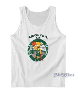 Bootleg Bart Radical Celtic Fan Tank Top for Unisex