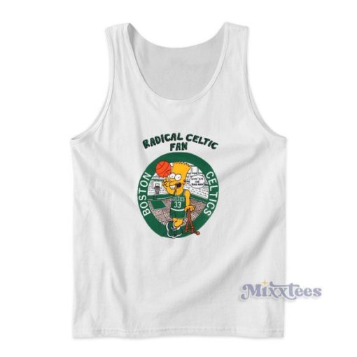 Bootleg Bart Radical Celtic Fan Tank Top for Unisex