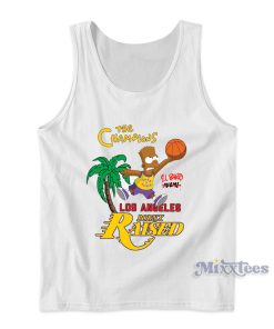 Born X Raised El Barto Lakers Tank Top for Unisex