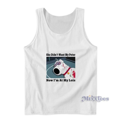 Brian Griffin Family Guy Death Tank Top