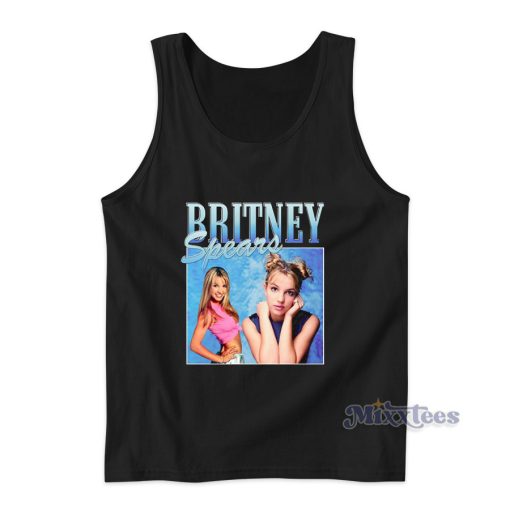 Britney Spears Vintage Tank Top for Unisex