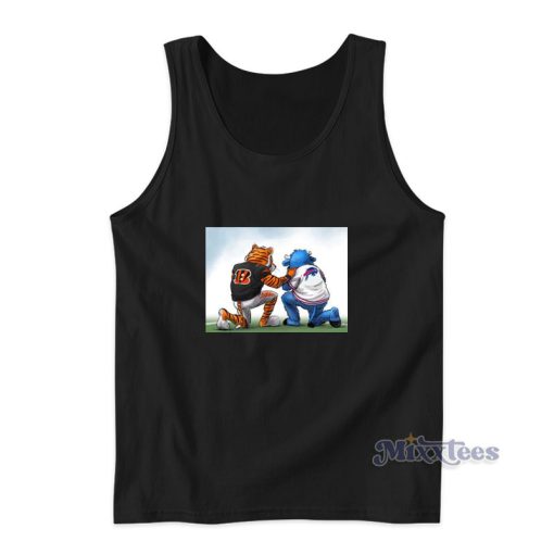 Buffalo Bills And Cincinnati Bengals Pray For Damar Hamlin Tank Top