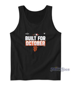 Built For October Tank Top For Unisex Built For October Tank Top For Unisex