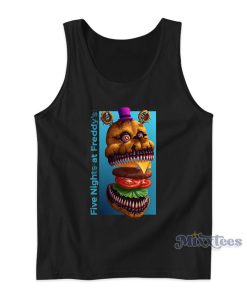 Burger Nightmare Fredbear Five Nights At Freddy’s Tank Top Burger Nightmare Fredbear Five Nights At Freddy’s Tank Top