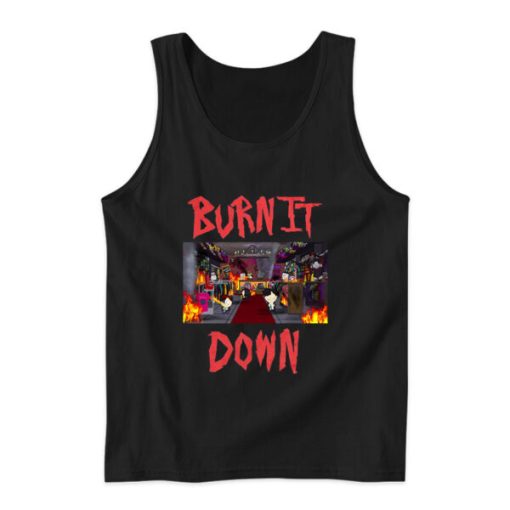 Burn It Down South Park Goth Kids Tank Top