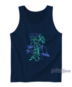 Cali Neon Quackity Planet Duck Tank Top Cali Neon Quackity Planet Duck Tank Top