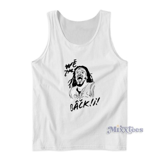 Cam newton Im We Back Tank Top For Unisex