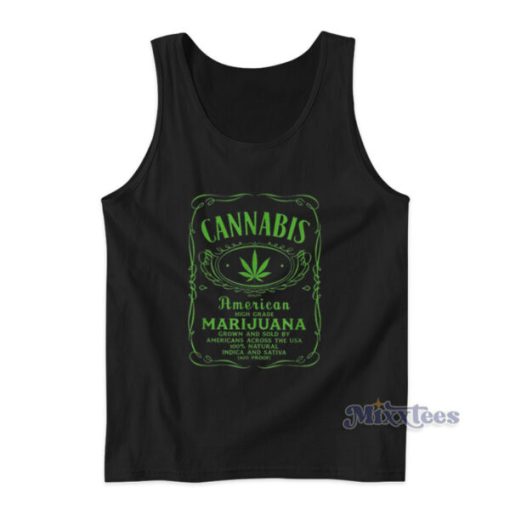 Cannabis Quality American High Grade Marijuana Tank Top