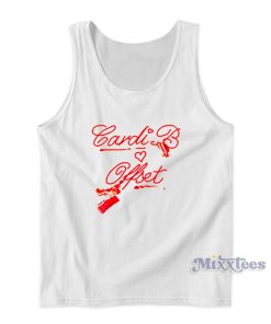 Cardi B Love Offset Meal French Fry Heart Tank Top Cardi B Love Offset Meal French Fry Heart Tank Top