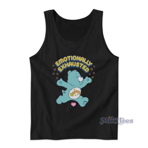 Care Bears Emotionally Exhausted Tank Top for Unisex