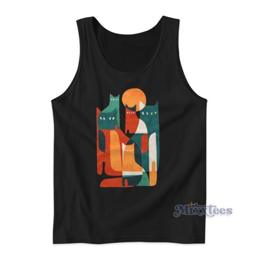 Cat Cat Cat Tank Top for Unisex