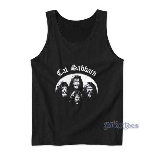 Cat Sabbath Tank Top For Unisex