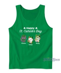 Cat St Patrick’s Day Tank Top for Unisex