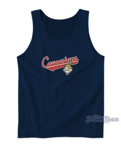 Caucasians Dollar Man Funny Cleveland Baseball Tank Top Caucasians Dollar Man Funny Cleveland Baseball Tank Top