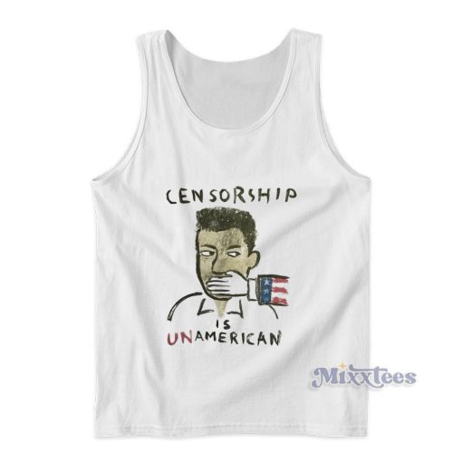 Censorship Is Unamerican Tank Top