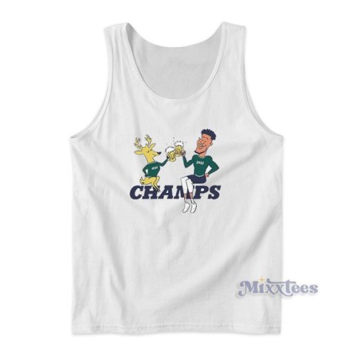 Cheers To The Deer Milwaukee Bucks Championship Tank Top