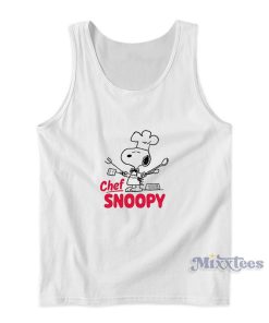 Chef Snoopy Tank Top
