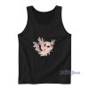 Chibi Axolotl Tank Top For Unisex