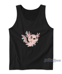 Chibi Axolotl Tank Top For Unisex