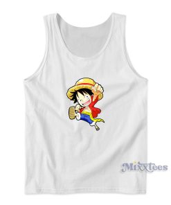Chibi Luffy One Piece Tank Top for Unisex