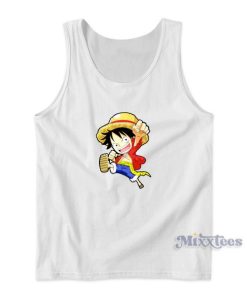 Chibi Luffy One Piece Tank Top for Unisex