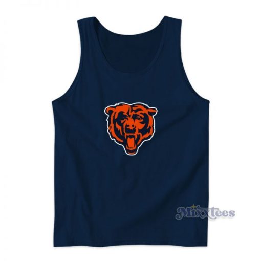 Chicago Bears Logo Tank Top For Unisex