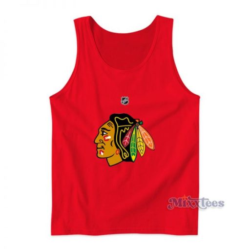 Chicago Blackhawks Logo Tank Top For Unisex