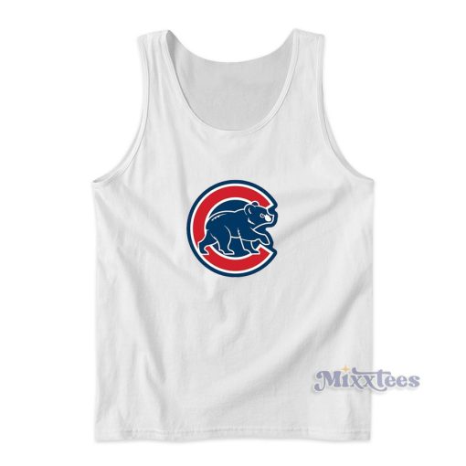 Chicago Cubs Walking Bear Tank Top for Unisex