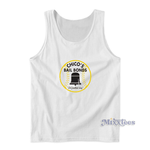 Chico's Bail Bonds Freedom Ring Tank Top Chico's Bail Bonds Freedom Ring Tank Top