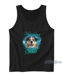 Chihuahua He Restores My Soul Tank Top Chihuahua He Restores My Soul Tank Top