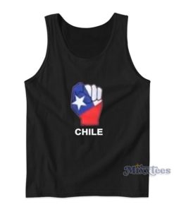 Chile Flag And Fist Tank Top