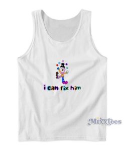 Chrissy Chlapecka Wearing Clown I Can Fix Him Tank Top