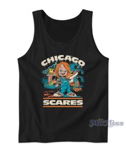 Chucky Chicago Scares Tank Top for Unisex Chucky Chicago Scares Tank Top for Unisex