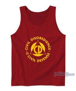 Civil Disobedience Is Civil Defense Tank Top