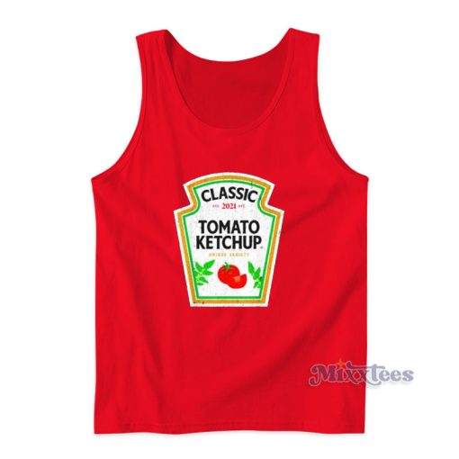 Classic Est 2021 Tomato Ketchup Urique Variety Tank Top