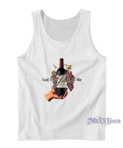 Classy Wine In Me Got That Josh In Me Tank Top