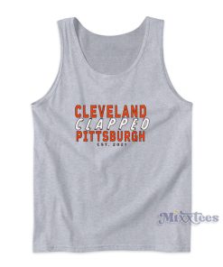 Cleveland Clapped Pittsburgh Tank Top for Unisex