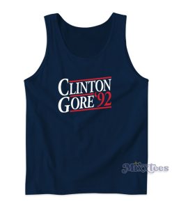 Clinton Gore 92 Tank Top for Unisex Clinton Gore 92 Tank Top for Unisex